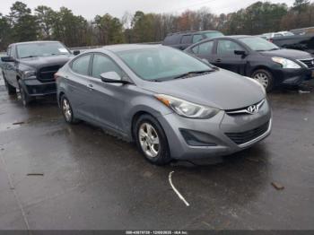  Salvage Hyundai ELANTRA