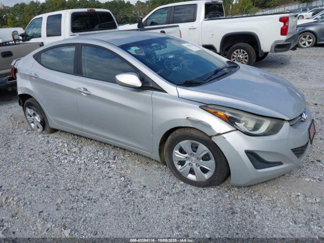  Salvage Hyundai ELANTRA
