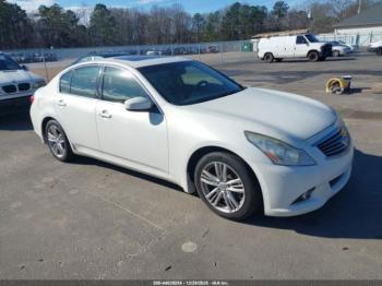  Salvage INFINITI G37