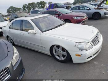  Salvage Mercedes-Benz S-Class