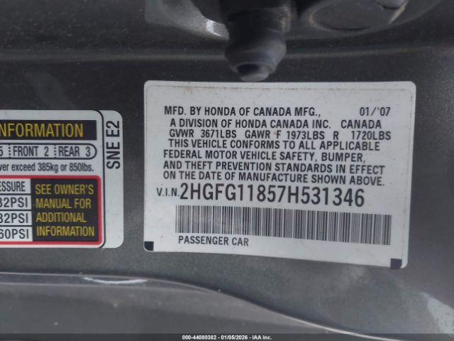 Honda Civic Ex Image 10