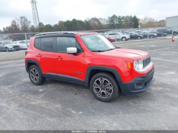  Salvage Jeep Renegade