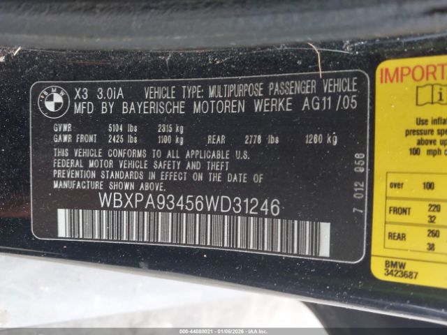 BMW X Series 3.0i Image 7