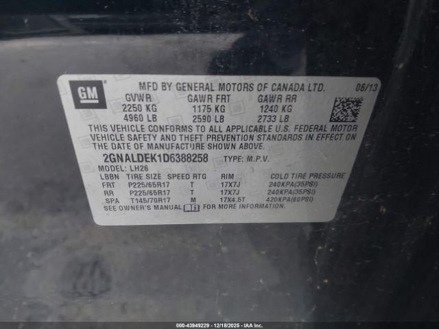 Chevrolet Equinox 1lt Image 7