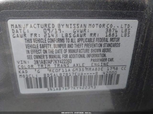 Nissan Sentra S Image 6