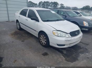  Salvage Toyota Corolla