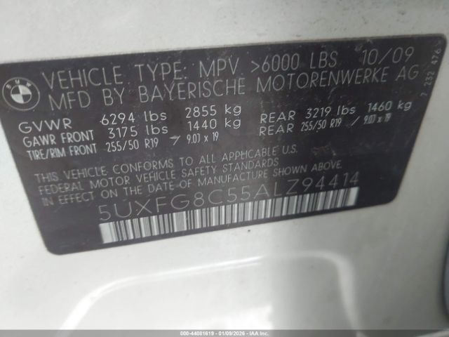 BMW X Series Xdrive50i Image 10