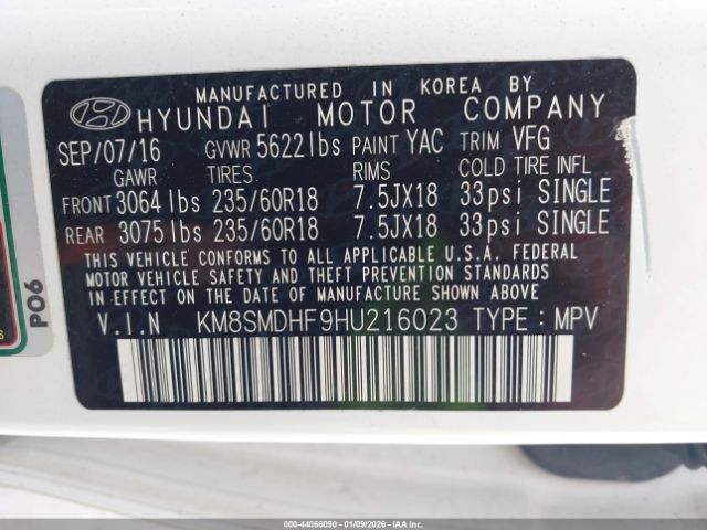 Hyundai SANTA FE Se Image 14